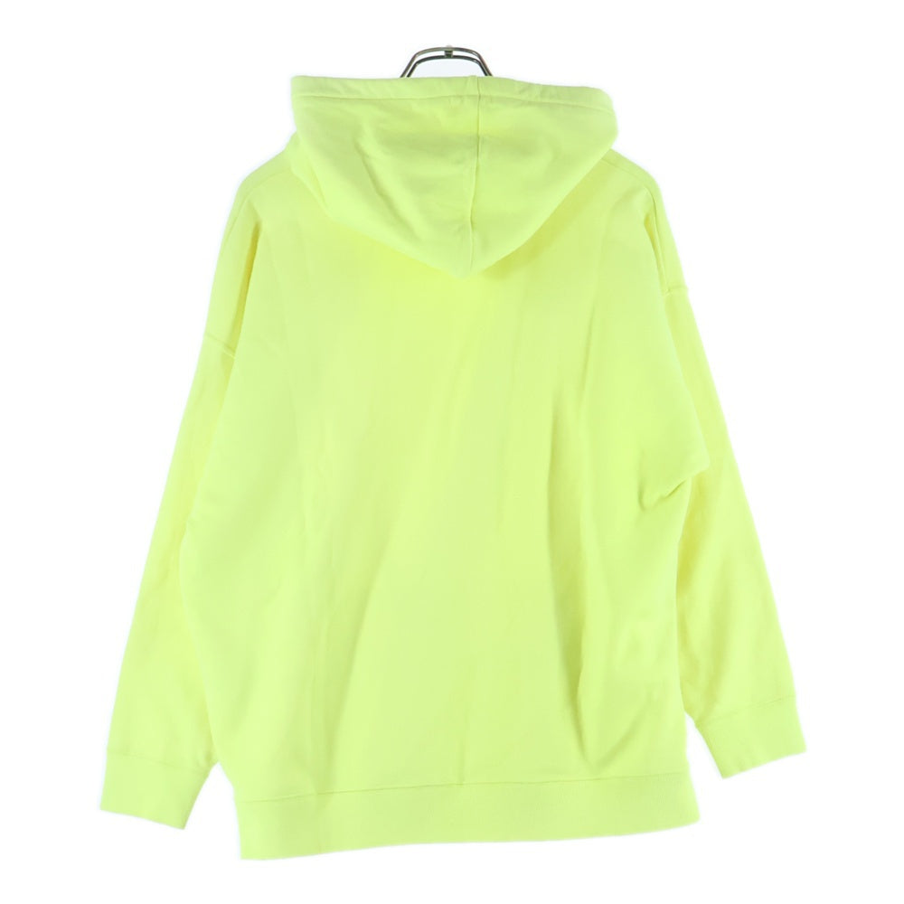 VALENTINO(ヴァレンティノ) フロントVロゴプリント スウェット プルオーバーパーカー イエロー TBOMF05W5HM