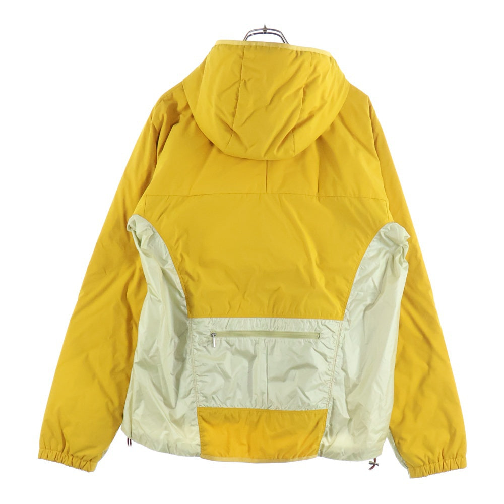 MONCLER(モンクレール) DALGOPOL JACKET ワンポイントロゴ ジップアップナイロンフーディージャケット イエロー G10921A53940 M1137