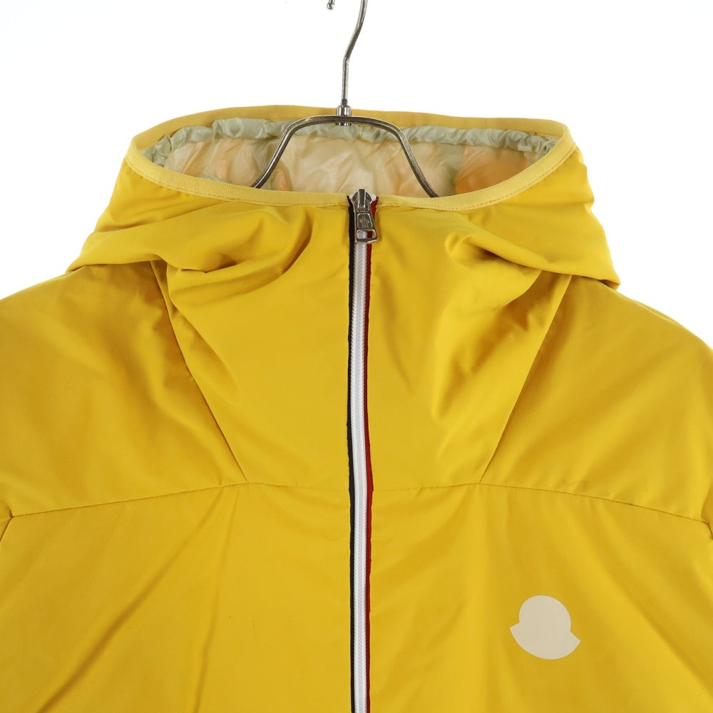 MONCLER(モンクレール) DALGOPOL JACKET ワンポイントロゴ ジップアップナイロンフーディージャケット イエロー G10921A53940 M1137