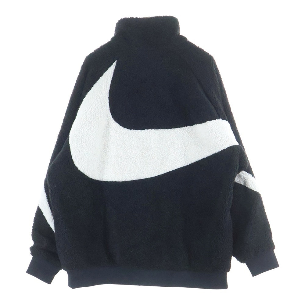 NIKE(ナイキ) BIG SWOOSH REVERSIBLE BOA JACKET ビッグスウッシュ リバーシブル ボアジャケット ブラック BQ6546-011