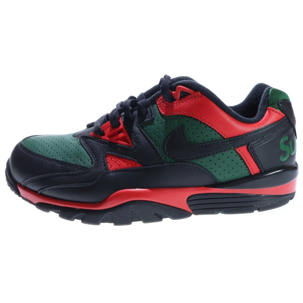 SUPREME(シュプリーム) ×NIKE AIR CROSS TRAINER 3 LOW ナイキ エアクロス トレーナー3 ローカットスニーカー ブラック/グリーン US910/28cm CJ5291-001