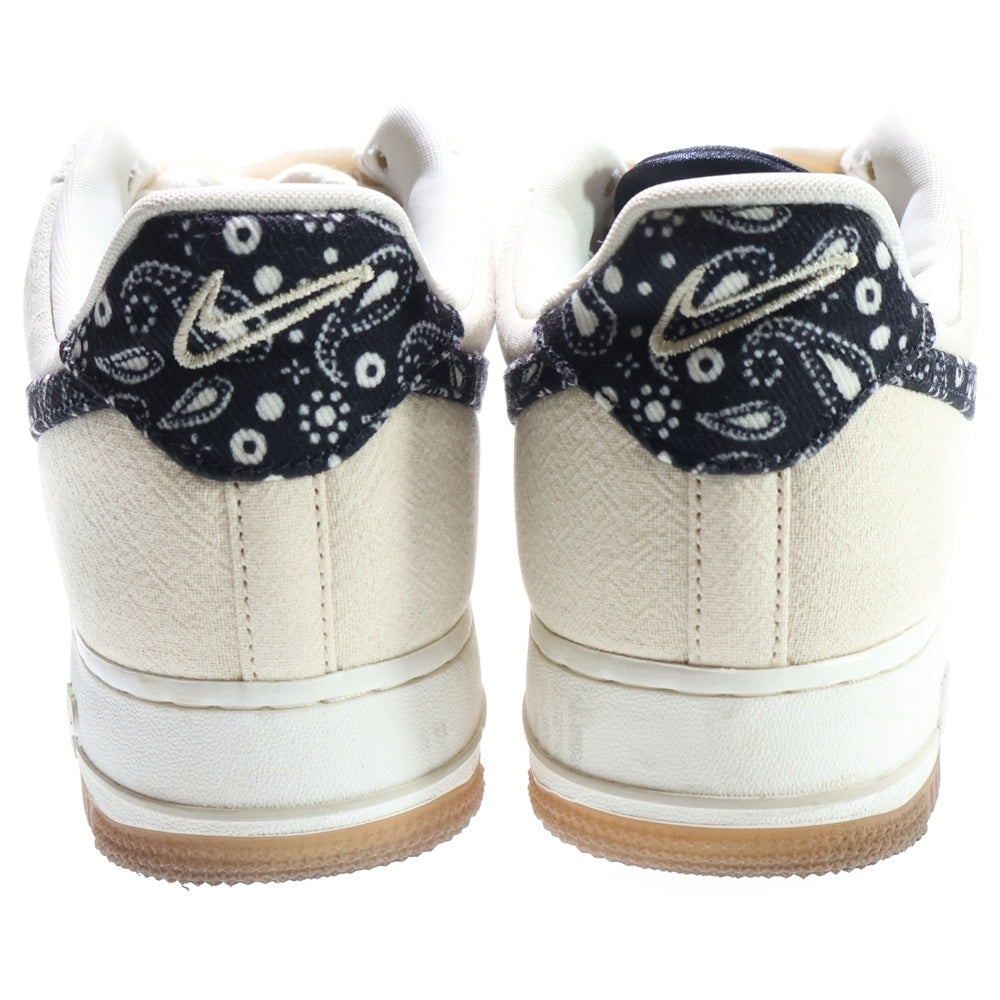 NIKE(ナイキ) AIR FORCE 1 LOW PAISLEY エアフォースワンロー ペイズリー ローカットスニーカー ホワイト US11/29cm DJ4631-200