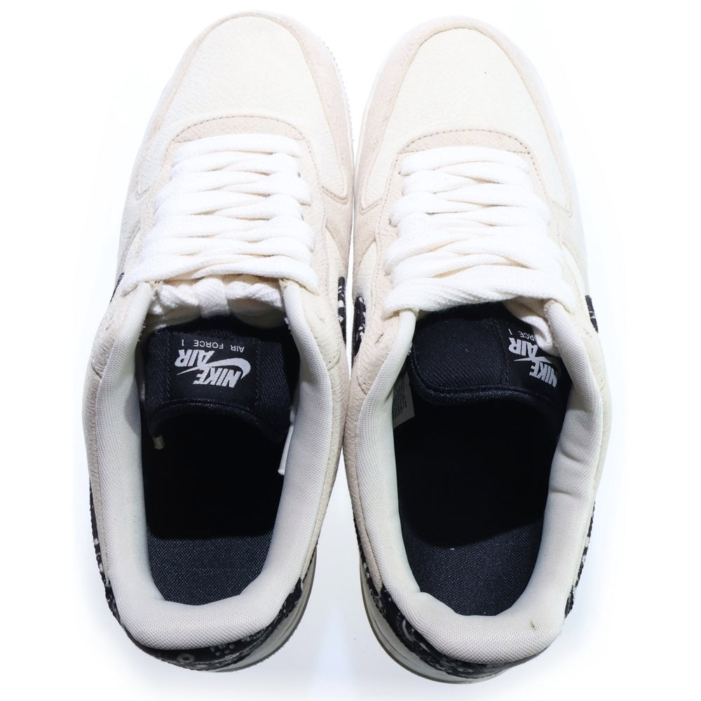 NIKE(ナイキ) AIR FORCE 1 LOW PAISLEY エアフォースワンロー ペイズリー ローカットスニーカー ホワイト US11/29cm DJ4631-200