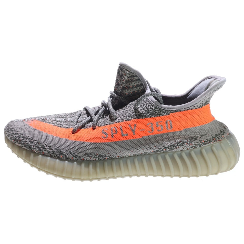 adidas(アディダス) YEEZY BOOST 350 V2 BELUGA イージーブースト 350 V2 ベルーガ ローカットスニーカー グレー/オレンジ US12/30cm BB1826