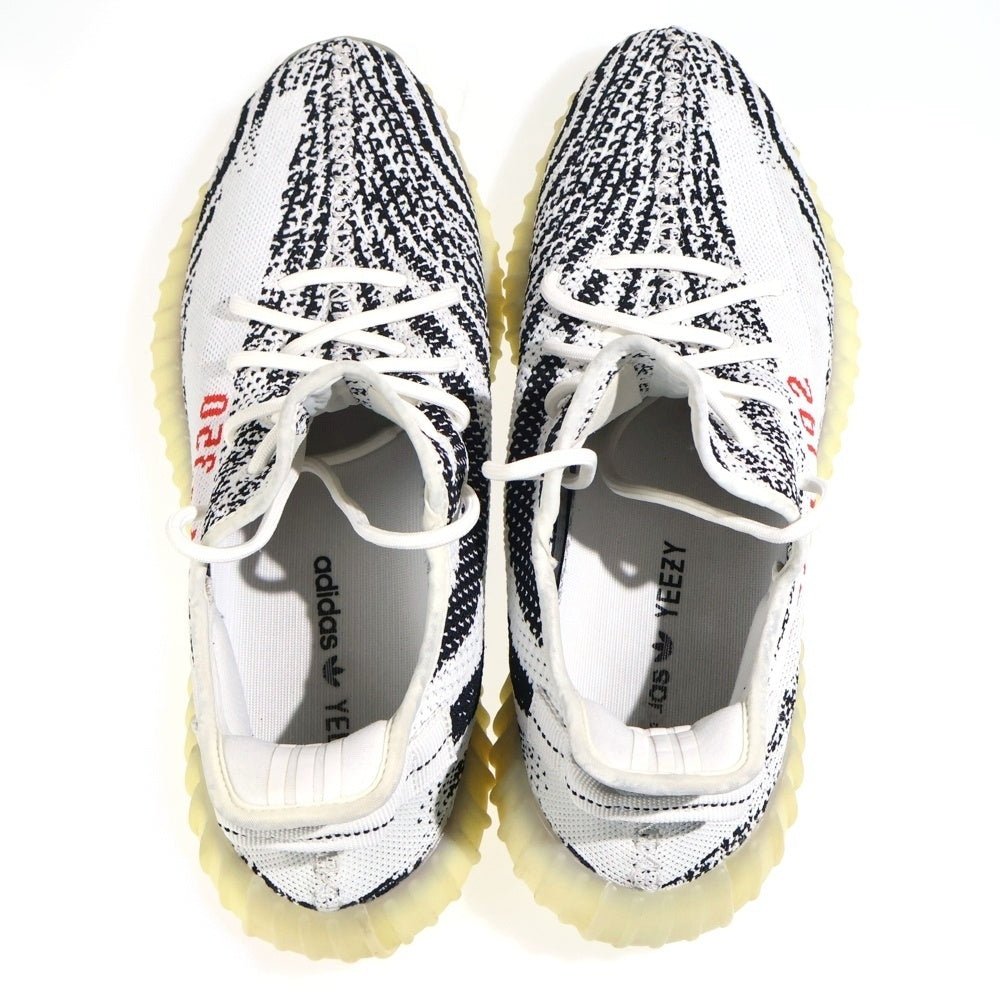 adidas(アディダス) YEEZY BOOST 350 V2 ZEBRA イージーブースト ゼブラ ローカットスニーカー ブラック/ホワイト US12/30cm CP9654
