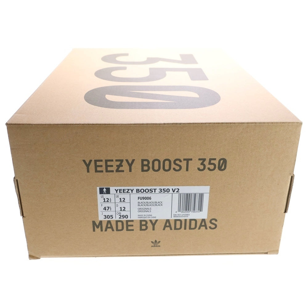 adidas(アディダス) YEEZY BOOST 350 V2 BLACK イージーブースト 350 V2 ローカットスニーカー ブラック US12.5/30.5cm FU9006