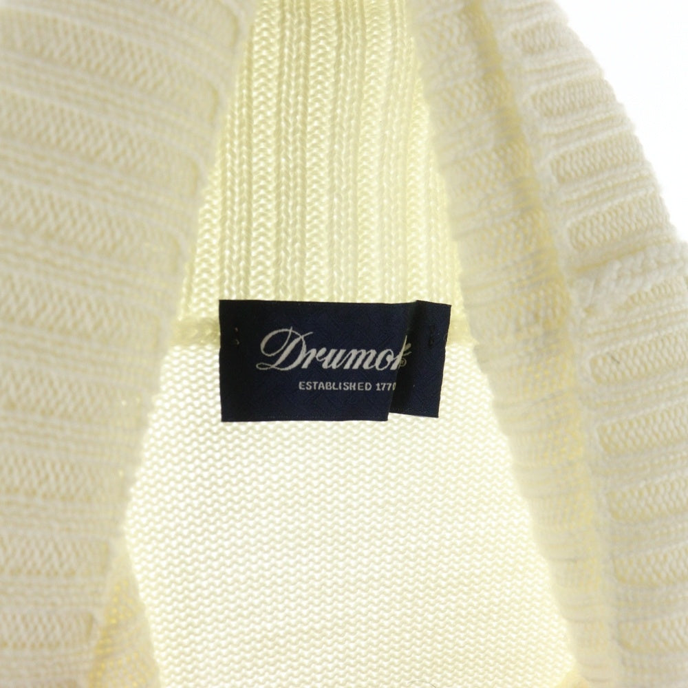 drumohr(ドルモア) タートルネック長袖ニットセーター アイボリー