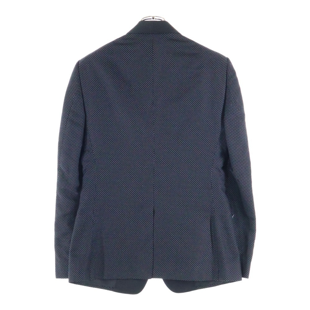 DOLCE & GABBANA(ドルチェアンドガッバーナ) ドット柄 タキシードジャケット ブラック
