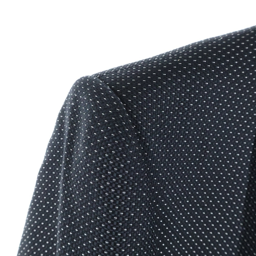 DOLCE & GABBANA(ドルチェアンドガッバーナ) ドット柄 タキシードジャケット ブラック