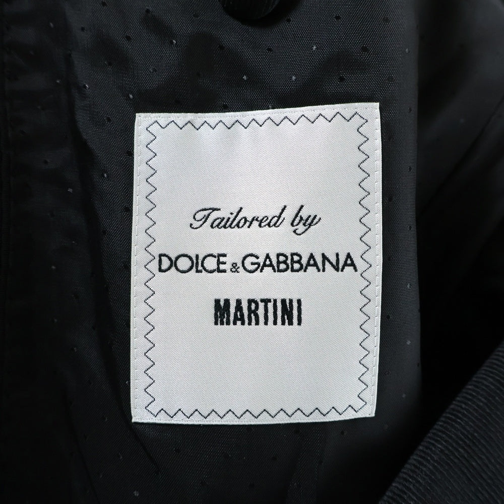 DOLCE & GABBANA(ドルチェアンドガッバーナ) ドット柄 タキシードジャケット ブラック