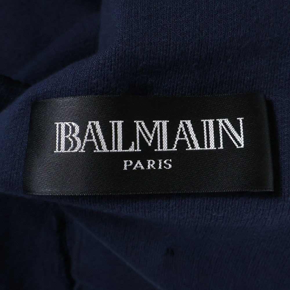 BALMAIN(バルマン) キルティング切り替え スペンサージャケット ネイビー S5HJ717C830