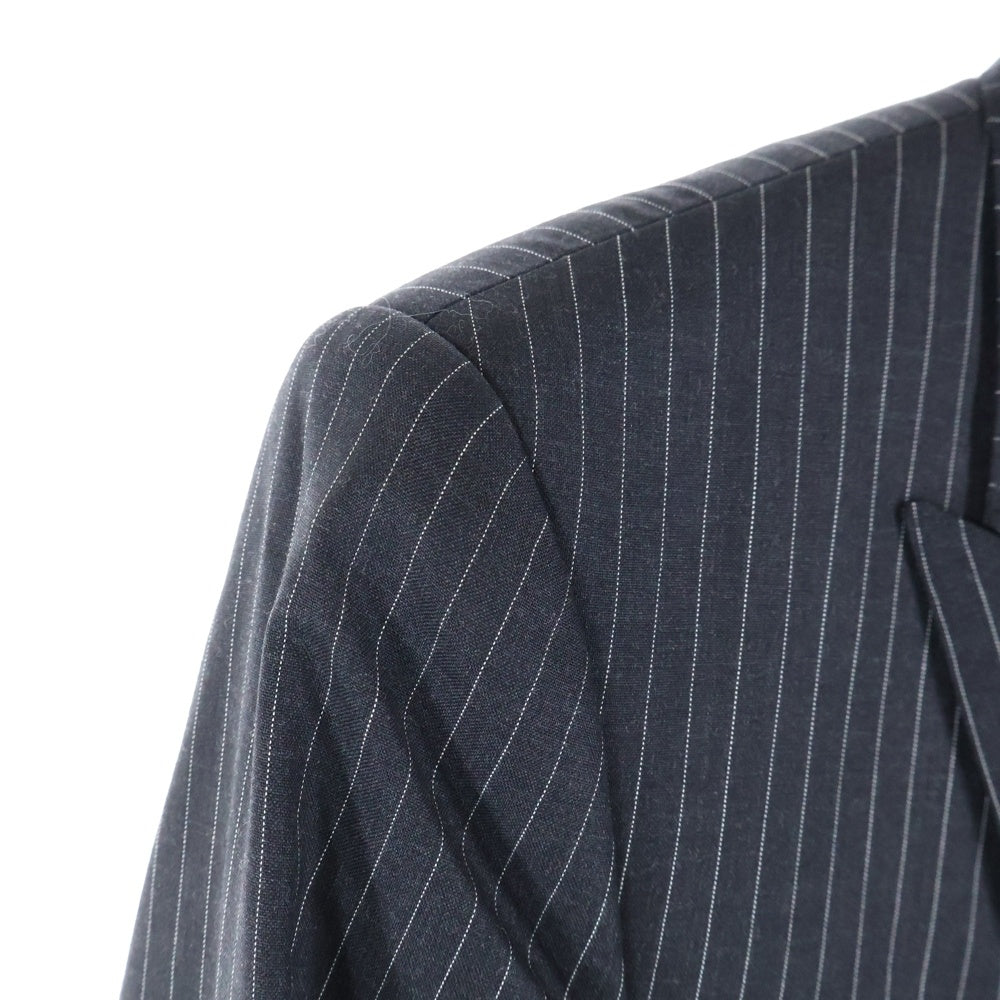 DOLCE & GABBANA(ドルチェアンドガッバーナ) ストライプ柄 テーラードジャケット ネイビー