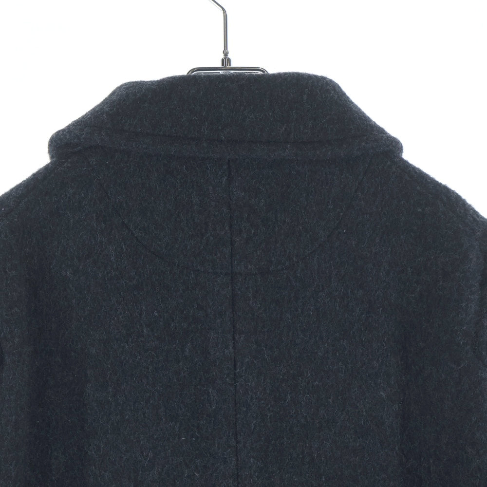 DANTON(ダントン) 丸襟 ウールモッサ ジャケット グレー JD-8237 WOM