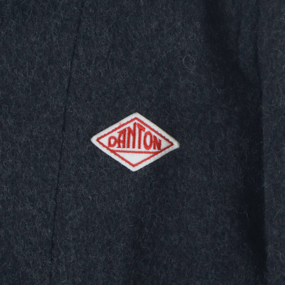 DANTON(ダントン) 丸襟 ウールモッサ ジャケット グレー JD-8237 WOM