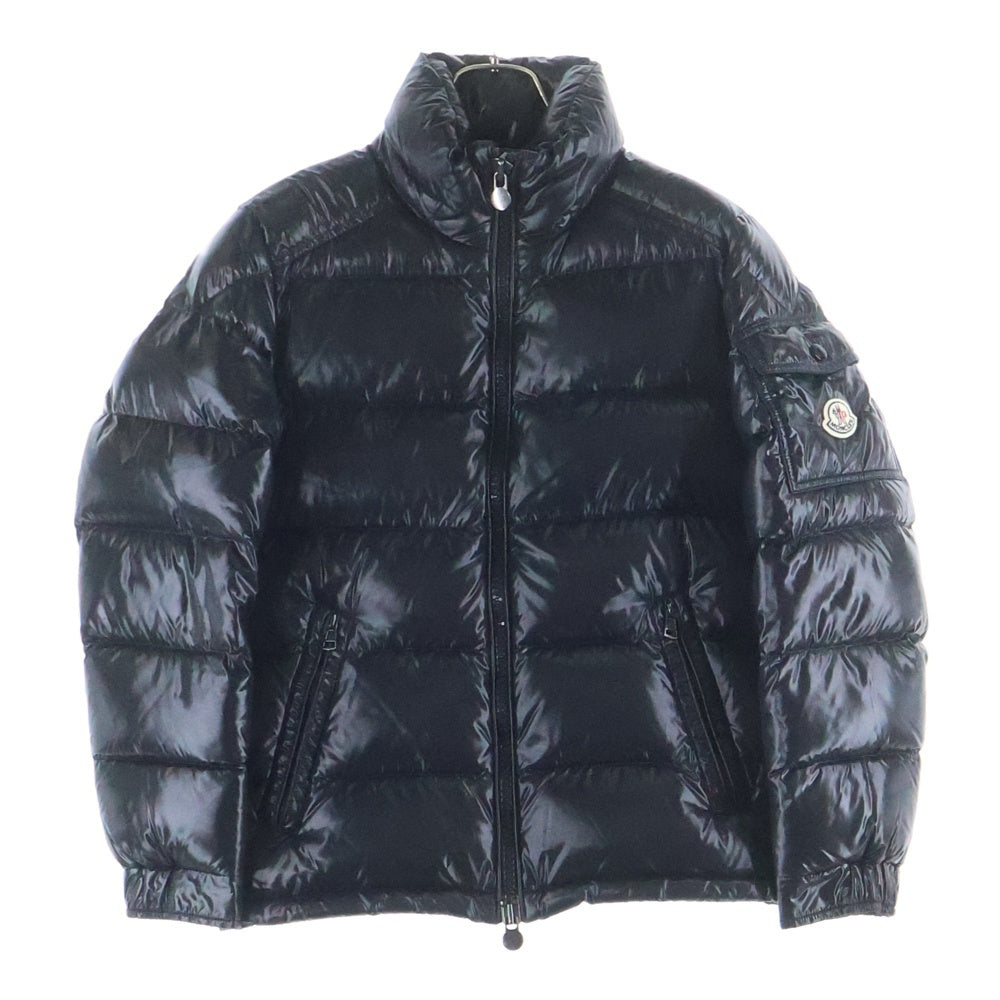 MONCLER(モンクレール) 17AW MAYA GIUBBOTTO マヤ ロゴワッペン ダウンジャケット ブラック C20914036605