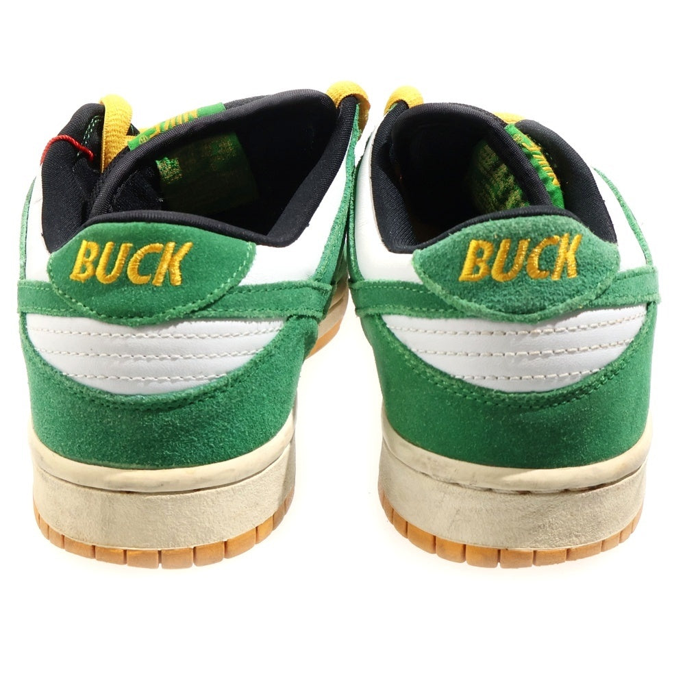 NIKE SB(ナイキエスビー) 【観賞用 2003年製】 Dunk Low Pro SB Buck ダンク プロ エスビーバック ローカットスニーカー グリーン/イエロー US10/28cm 304292-132