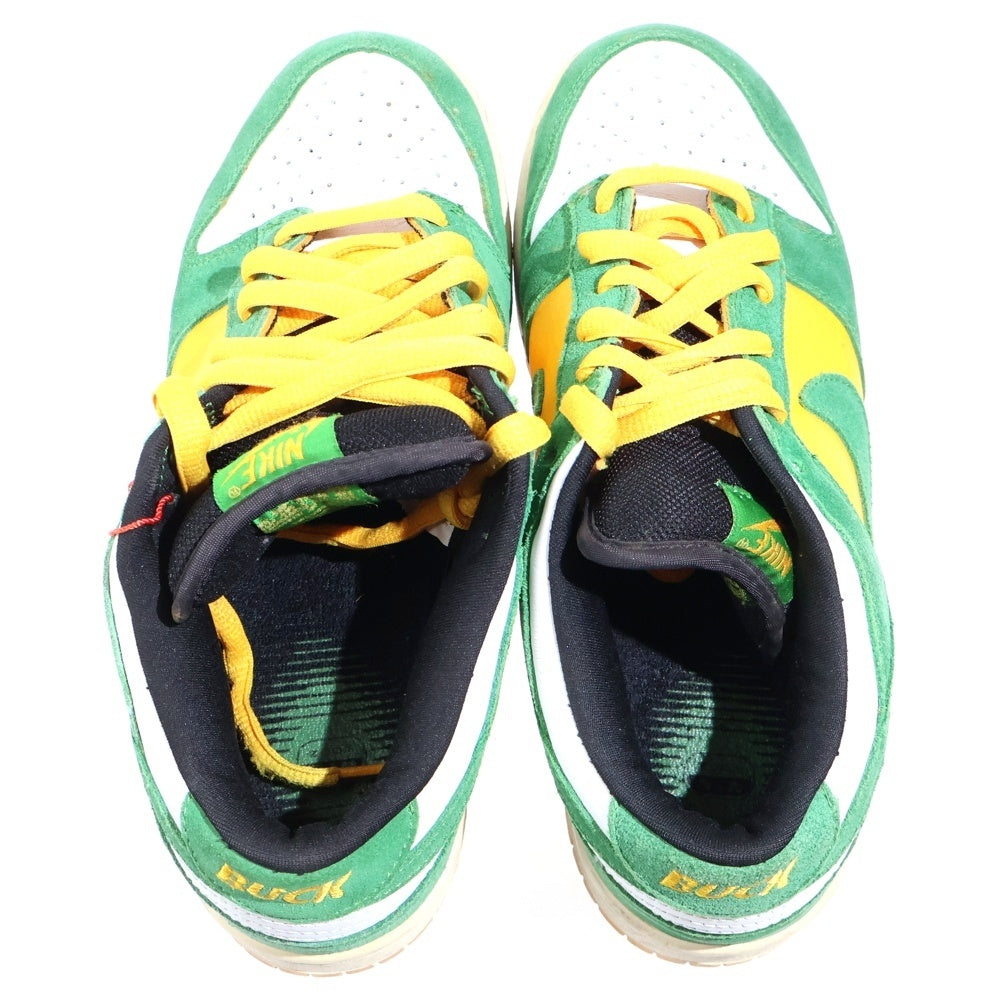 NIKE SB(ナイキエスビー) 【観賞用 2003年製】 Dunk Low Pro SB Buck ダンク プロ エスビーバック ローカットスニーカー グリーン/イエロー US10/28cm 304292-132