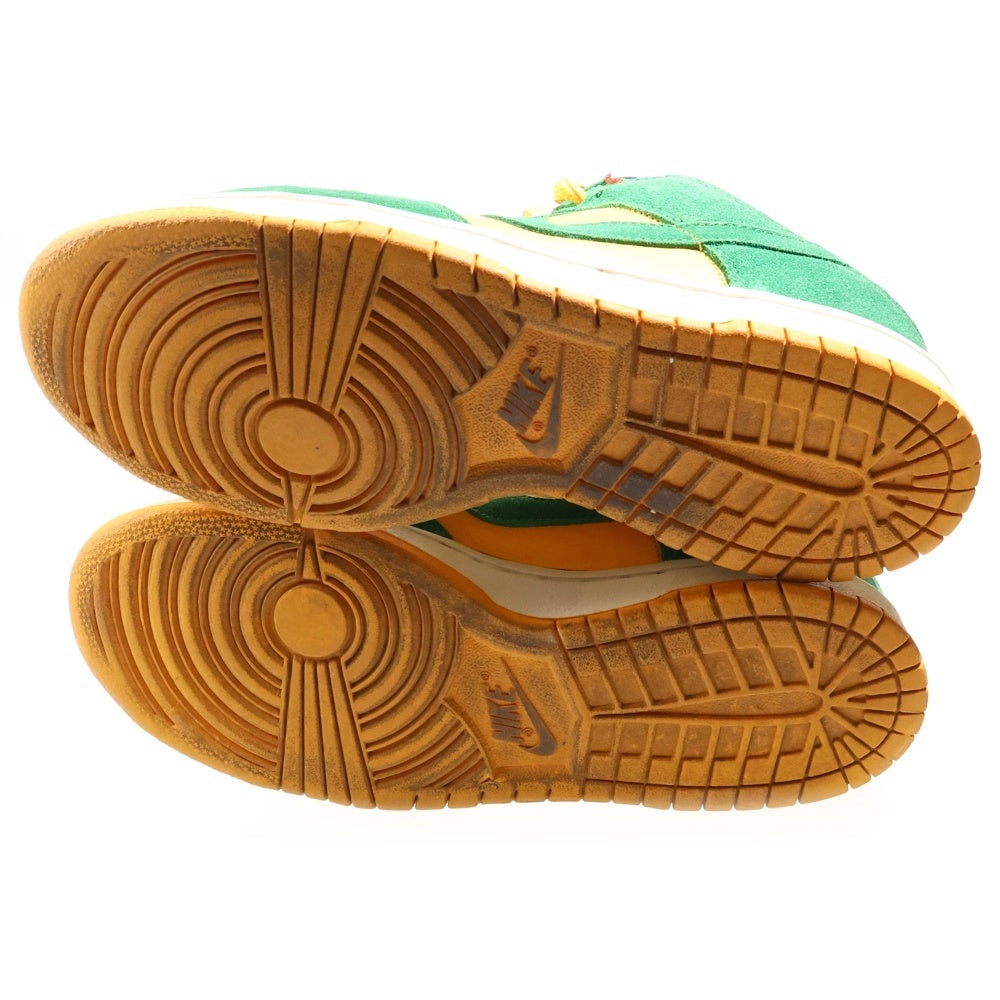 NIKE SB(ナイキエスビー) 【観賞用 2003年製】 Dunk Low Pro SB Buck ダンク プロ エスビーバック ローカットスニーカー グリーン/イエロー US10/28cm 304292-132