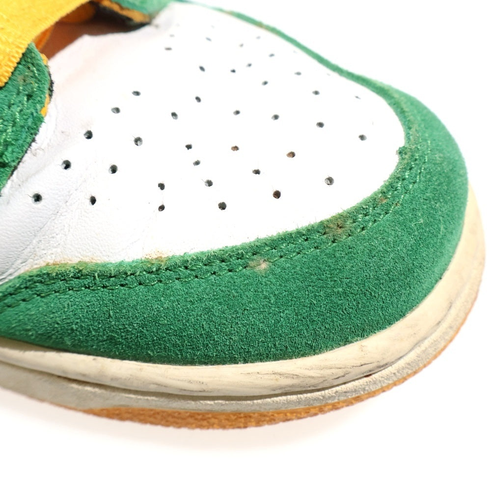 NIKE SB(ナイキエスビー) 【観賞用 2003年製】 Dunk Low Pro SB Buck ダンク プロ エスビーバック ローカットスニーカー グリーン/イエロー US10/28cm 304292-132