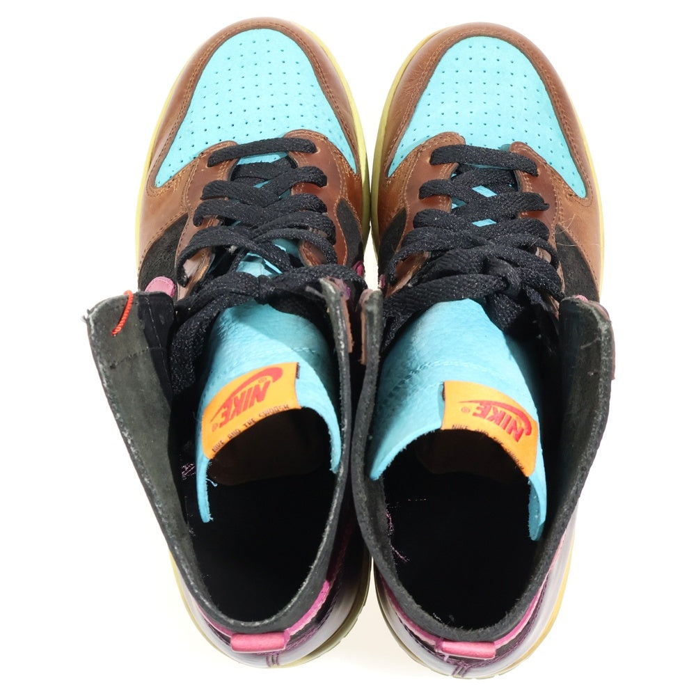 NIKE(ナイキ) 【観賞用 2005年製】 ×UNDEFEATED Dunk High NL アンディフィーテッド ダンク NL ハイカットスニーカー マルチカラー US9.5/27.5cm 312205-461