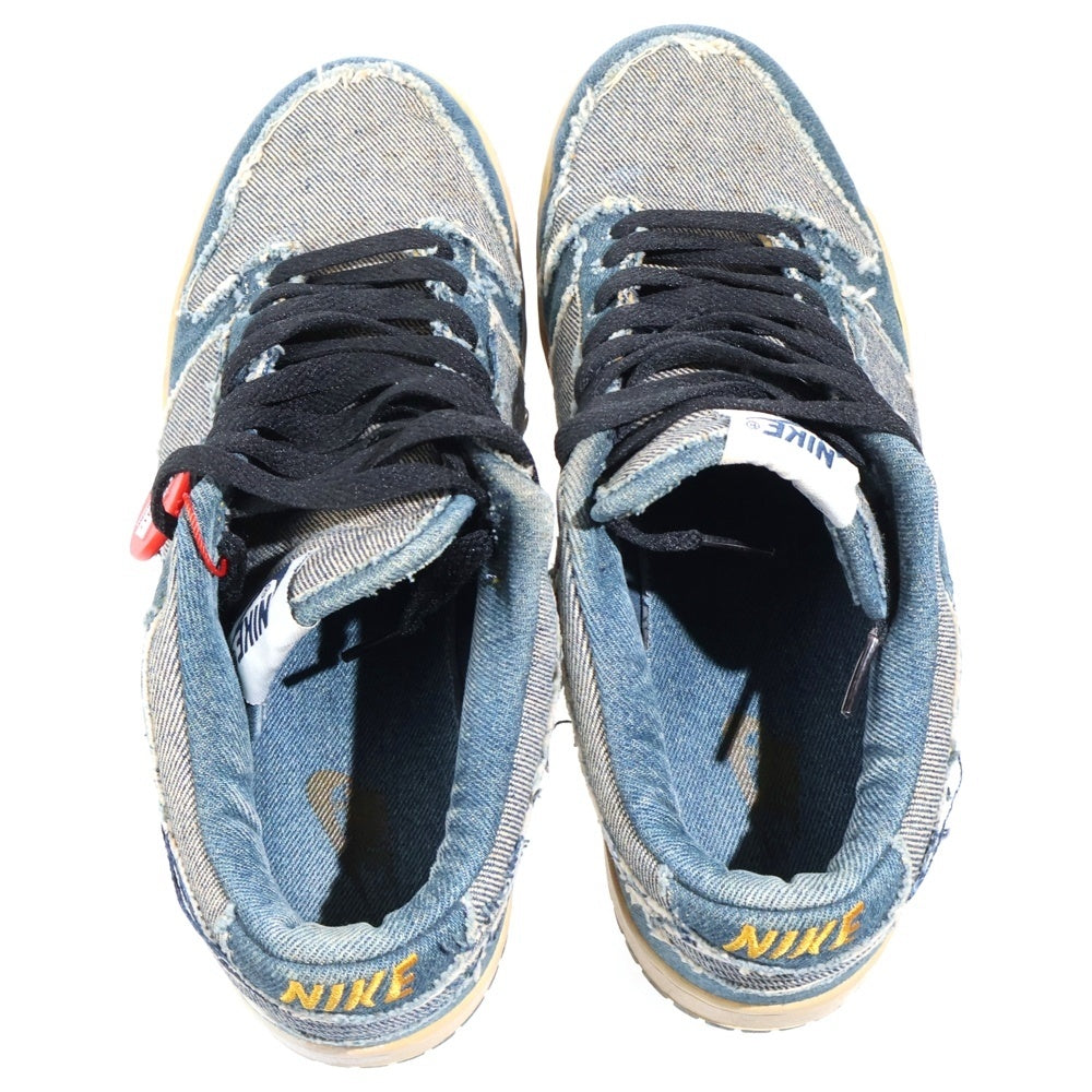 NIKE(ナイキ) 【観賞用 2005年製】 Dunk Low CL Denim ダンク CL デニム ローカットスニーカー インディゴ US9.5/27.5cm 304714-441