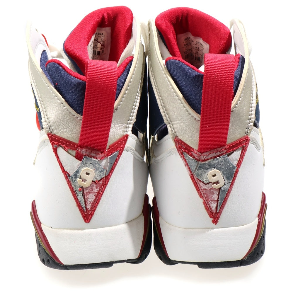 NIKE(ナイキ) 【観賞用 2004年製】 Air Jordan 7 Retro OLYMPIC エアジョーダン7 レトロ オリンピック ハイカットスニーカー ホワイト/ネイビー/レッド US10/28cm 304775-171