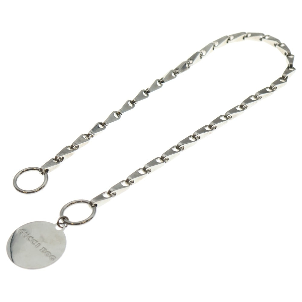 GUCCI(グッチ) Dog Collar トムフォード期 コイン型ドッグカラー シルバー
