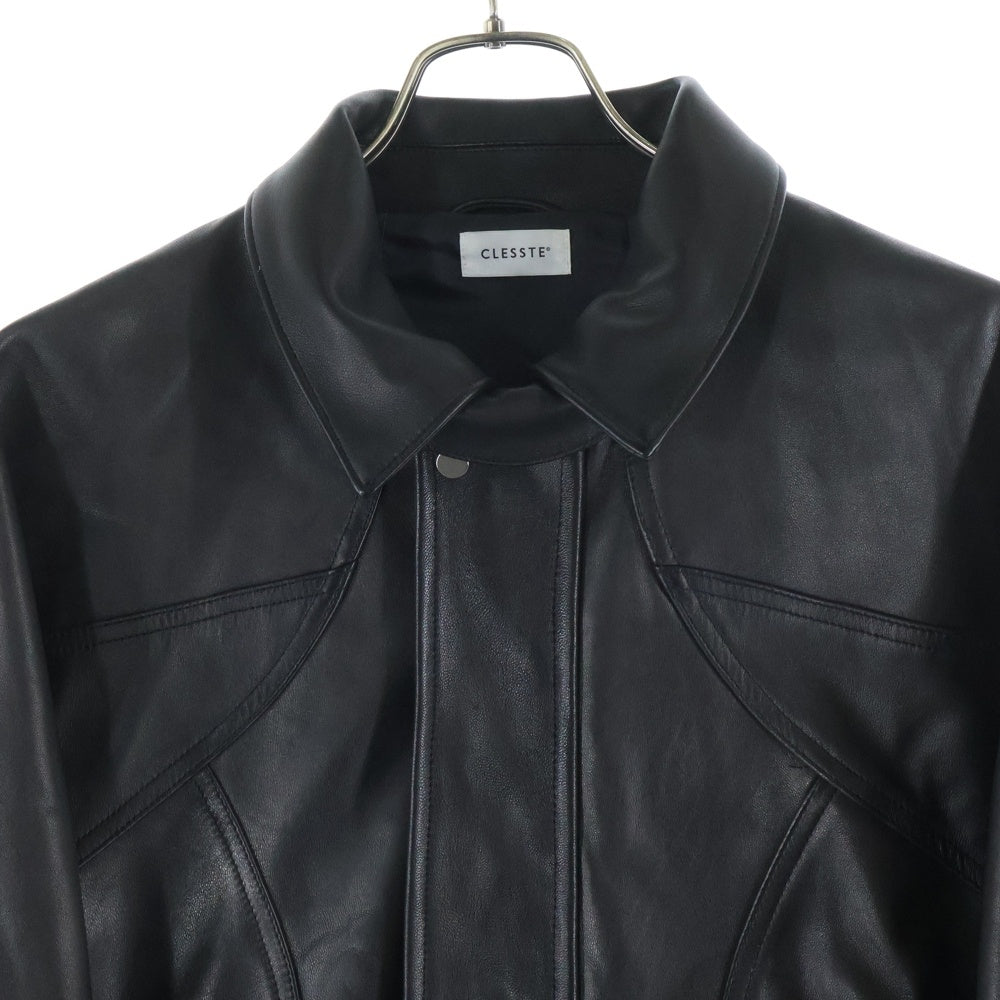 CLESSTE(クレスト) FUTURE JACKET フューチャー レザー ジャケット ブラック CLS-JK-2406