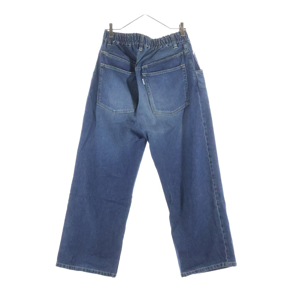 CLESSTE(クレスト) ドローコード付き ワイドデニム パンツ ジーンズ インディゴ CLS-PT-2403