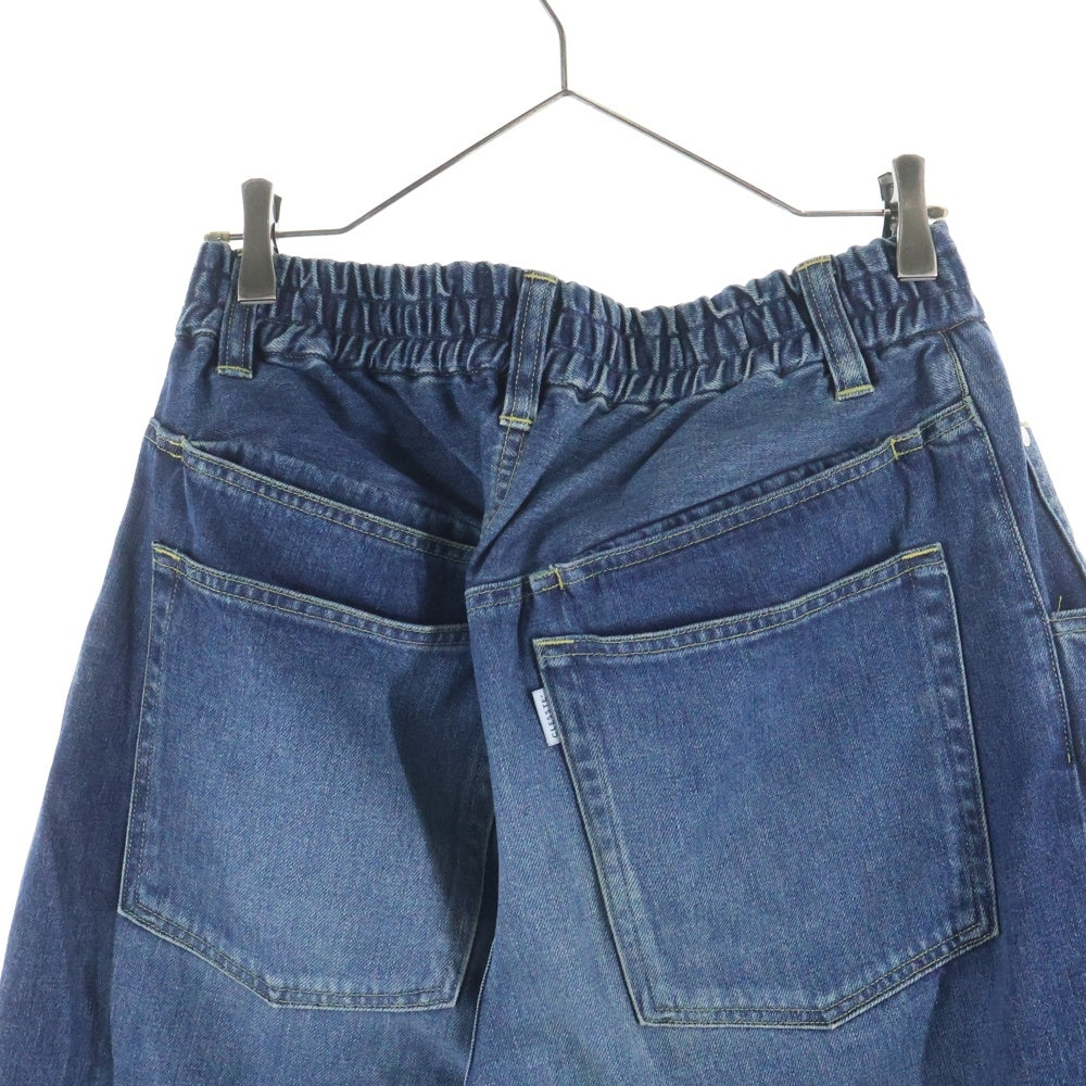 CLESSTE(クレスト) ドローコード付き ワイドデニム パンツ ジーンズ インディゴ CLS-PT-2403