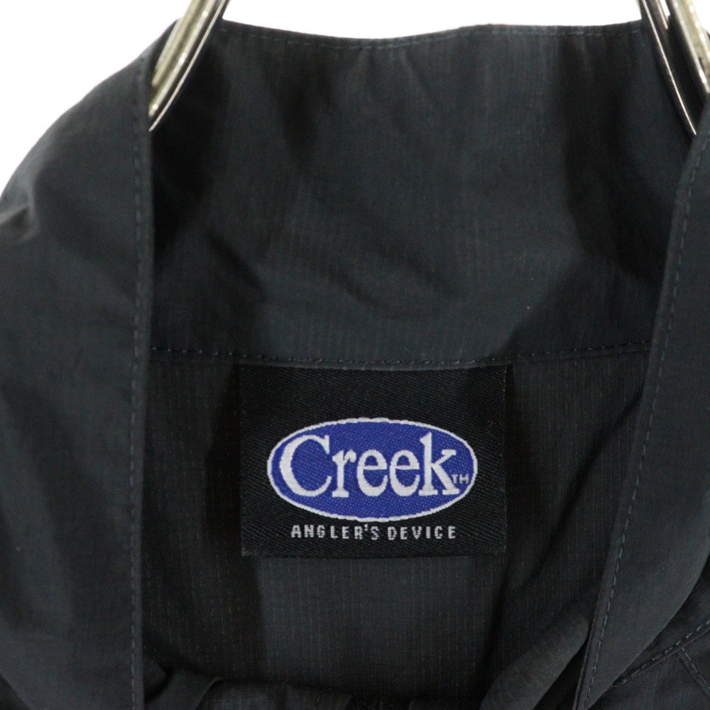 Creek Angler's Device(クリーク アングラーズ デバイス) ハーフジップアップ ジャケット グレー