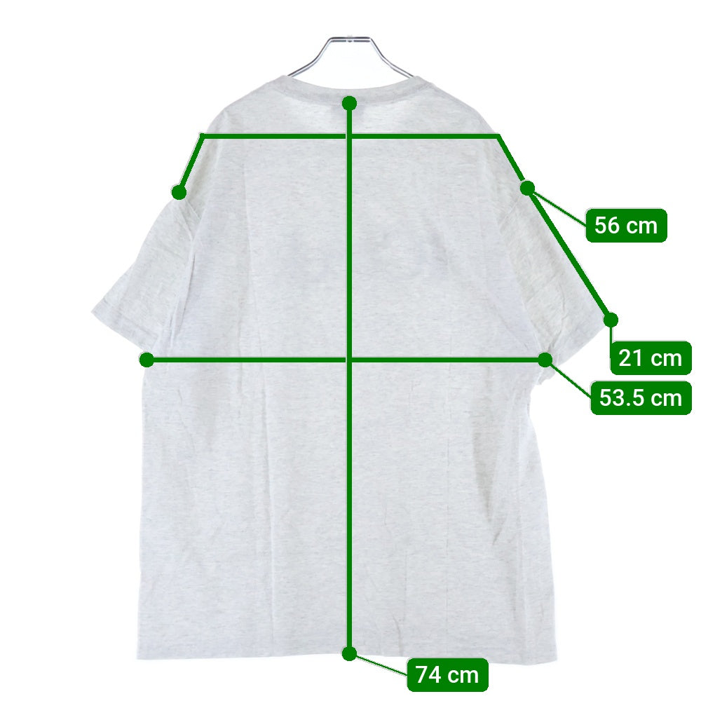 Creek Angler's Device(クリーク アングラーズ デバイス) フロントロゴ クルーネック 半袖Tシャツ カットソー グレー