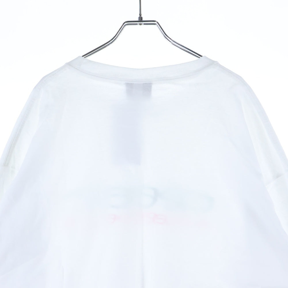 Creek Angler's Device(クリーク アングラーズ デバイス) グラフィックロゴ オーバーサイズ クルーネック 長袖Tシャツ カットソー ホワイト