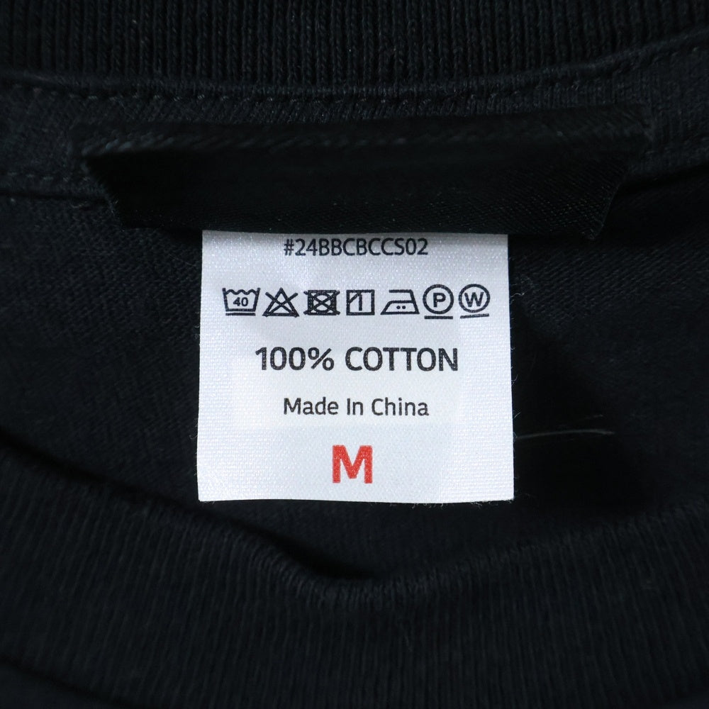Creek Angler's Device(クリーク アングラーズ デバイス) フロントロゴ クルーネック 長袖Tシャツ カットソー ブラック 24BBCBCCS02