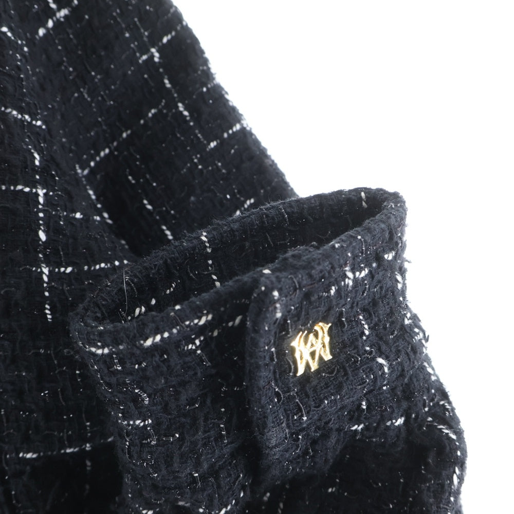 AMIRI(アミリ) Fleck Tweed Padded Overshirt フロントポケット付