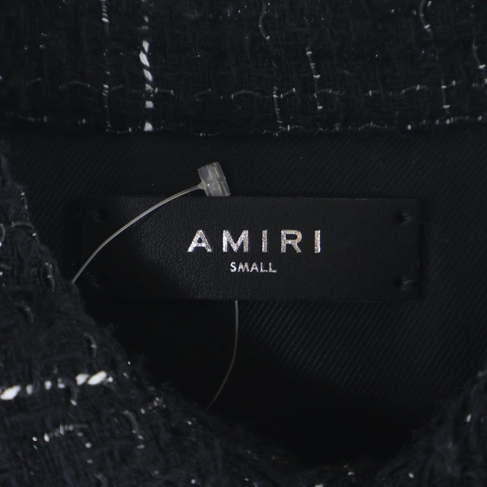 AMIRI(アミリ) Fleck Tweed Padded Overshirt フロントポケット付