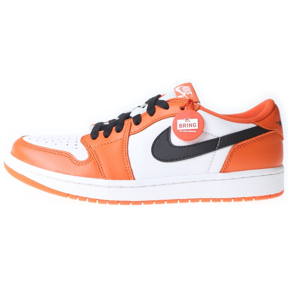 NIKE(ナイキ) AIR JORDAN 1 LOW OG STARFISH エアジョーダン1 スターフィッシュ ローカットスニーカー オレンジ/ホワイト US9/27cm CZ0790-801