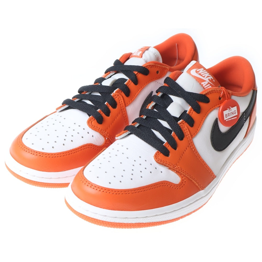 NIKE(ナイキ) AIR JORDAN 1 LOW OG STARFISH エアジョーダン1 スターフィッシュ ローカットスニーカー オレンジ/ホワイト US9/27cm CZ0790-801