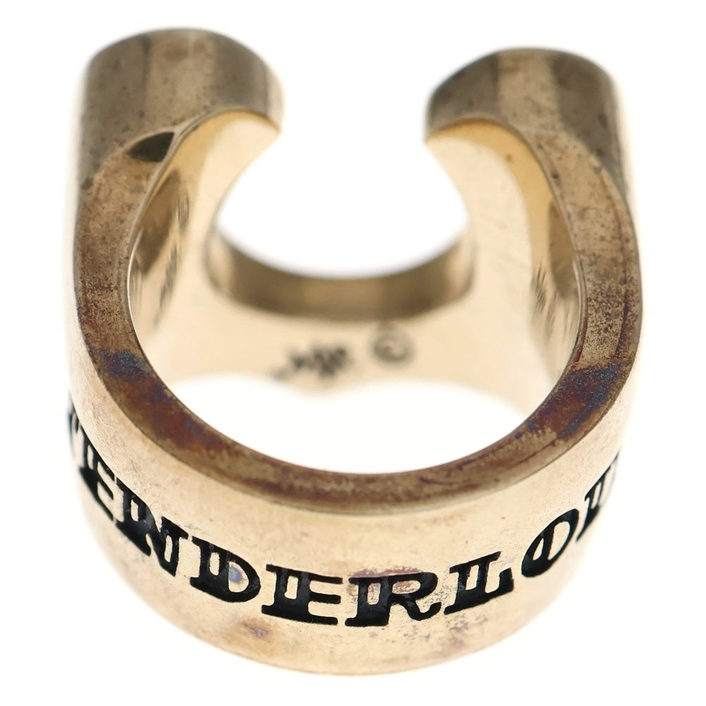 TENDERLOIN(テンダーロイン) T-H.SRING GOLD/STONE 8K ダイヤ ホースシューリング ゴールド