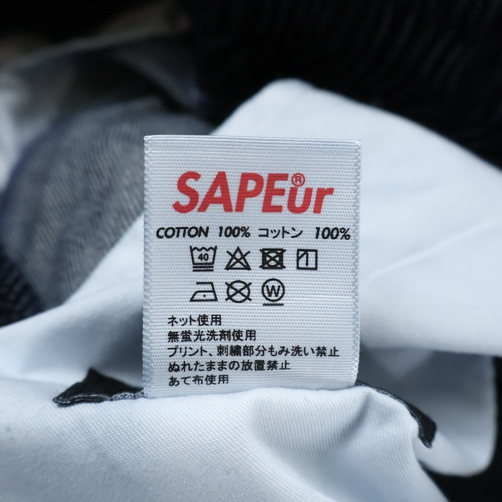 SAPEur(サプール) DENIM TRACK PANTS デニム トラック パンツ インディゴ A0021-176