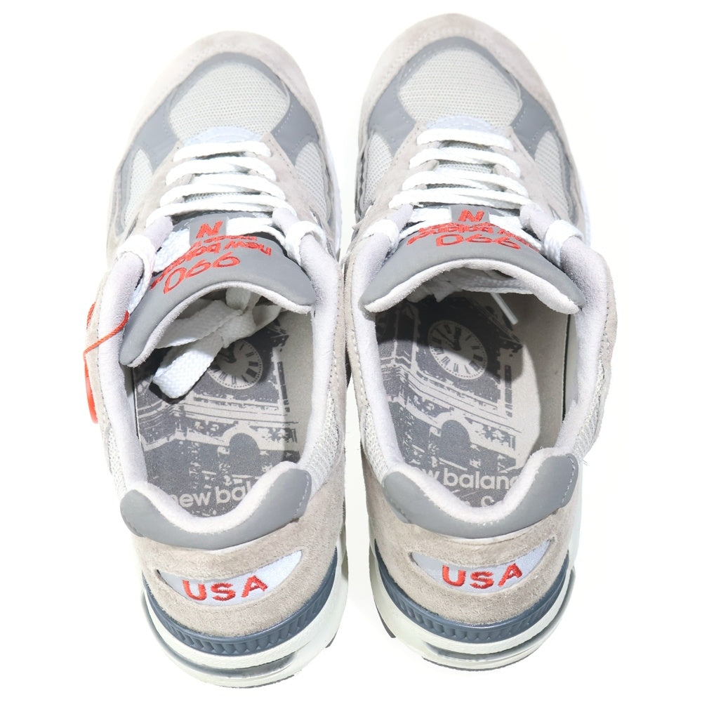 New Balance(ニューバランス) M990VS2 USA製 スウェード ローカットスニーカー グレー US9.5/27.5cm