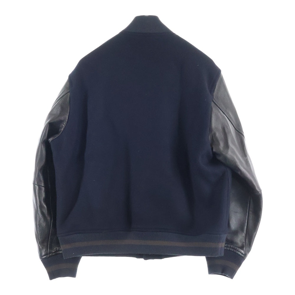 blurhms(ブラームス) Wool Melton Award Jacket ウールメルトンアワードジャケット ブラック bROOTS25F1