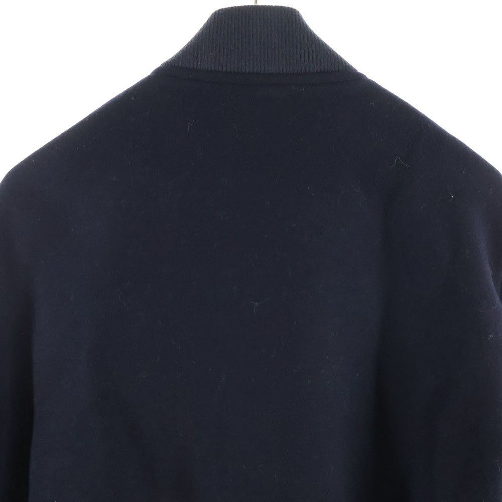 blurhms(ブラームス) Wool Melton Award Jacket ウールメルトンアワードジャケット ブラック bROOTS25F1