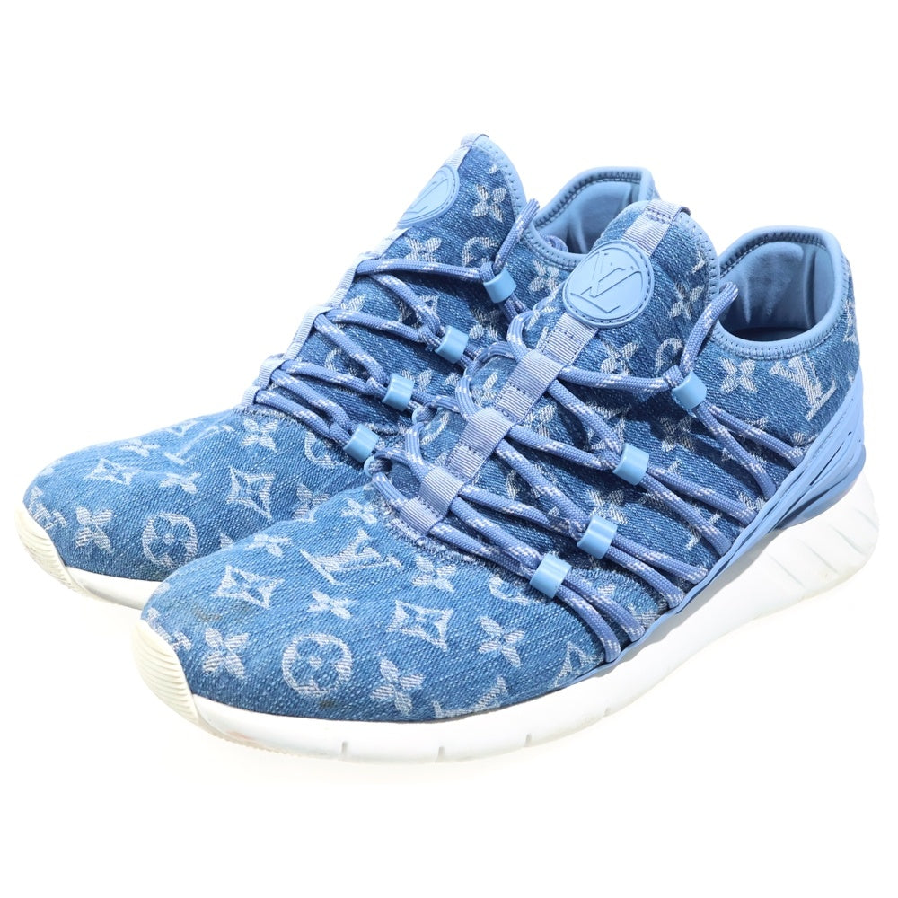 LOUIS VUITTON(ルイヴィトン) ファストレーンラインスニーカー モノグラム ローカット シューズ インディゴ 1A4U47