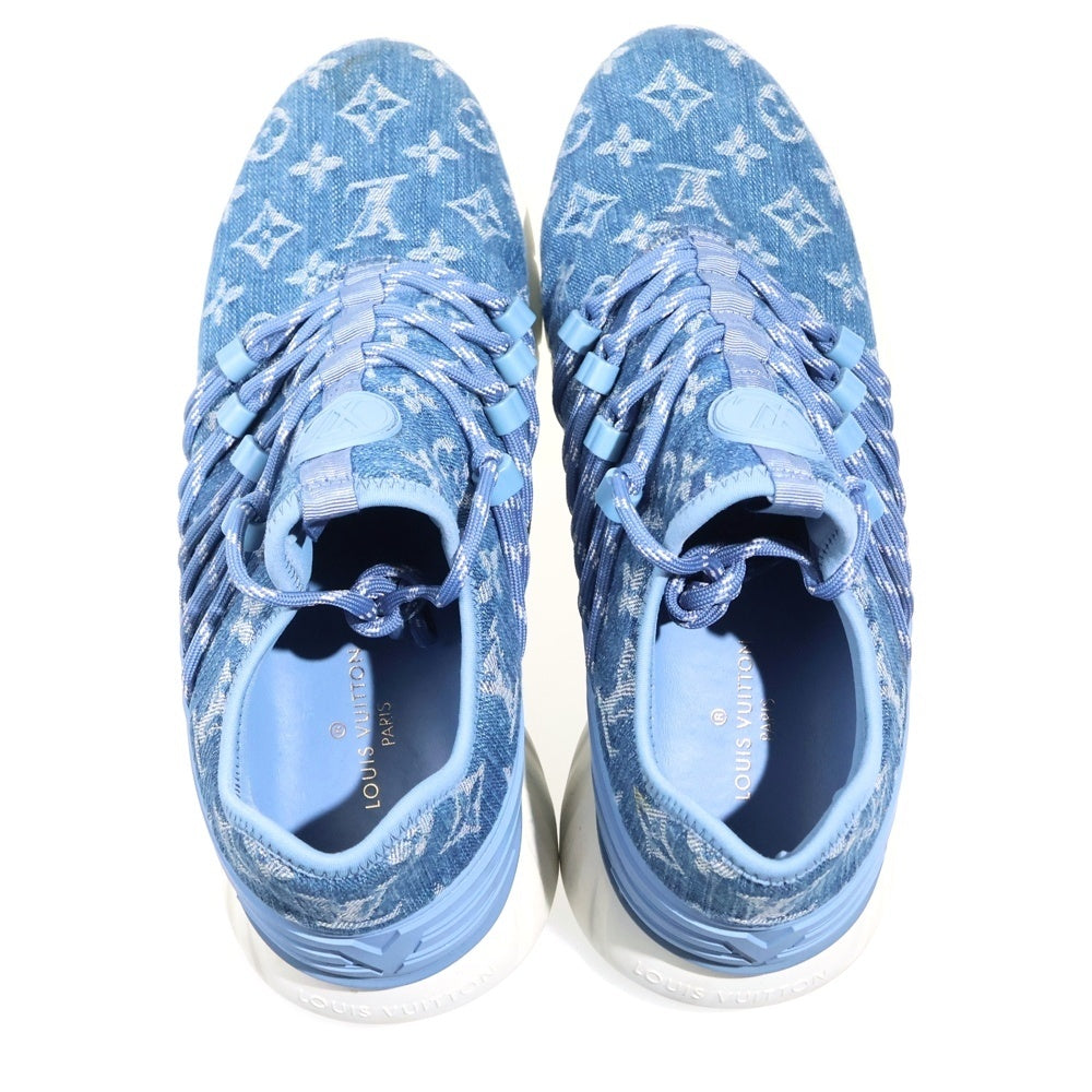 LOUIS VUITTON(ルイヴィトン) ファストレーンラインスニーカー モノグラム ローカット シューズ インディゴ 1A4U47