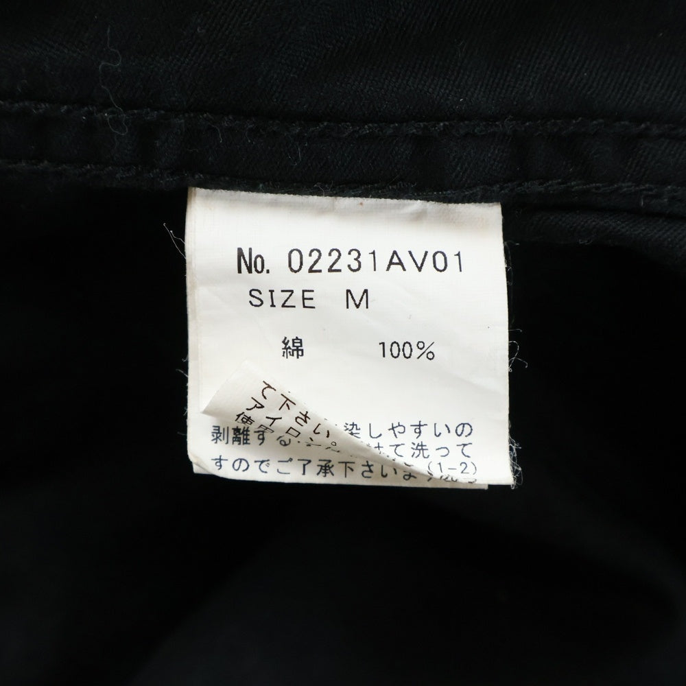 HYSTERIC GLAMOUR(ヒステリックグラマー) 23SS BAD AS MAMA M65 ミリタリー ワッペン バックプリント ベスト ブラック 02231AV01