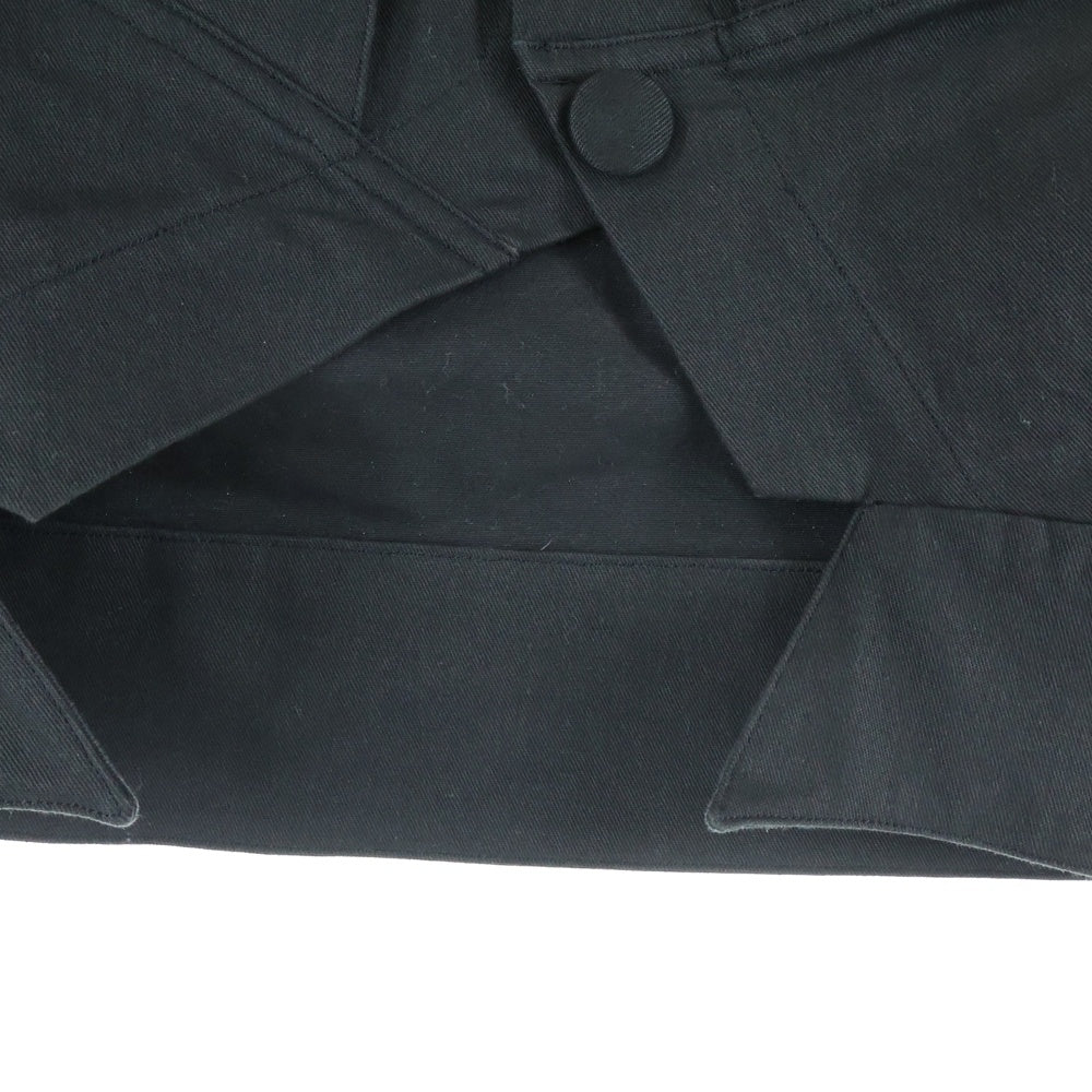 ORIMI(オリミ) DISARMED TRUCKER ディスアームドトラッカー 変形デザイン ジャケット ブラック S25802