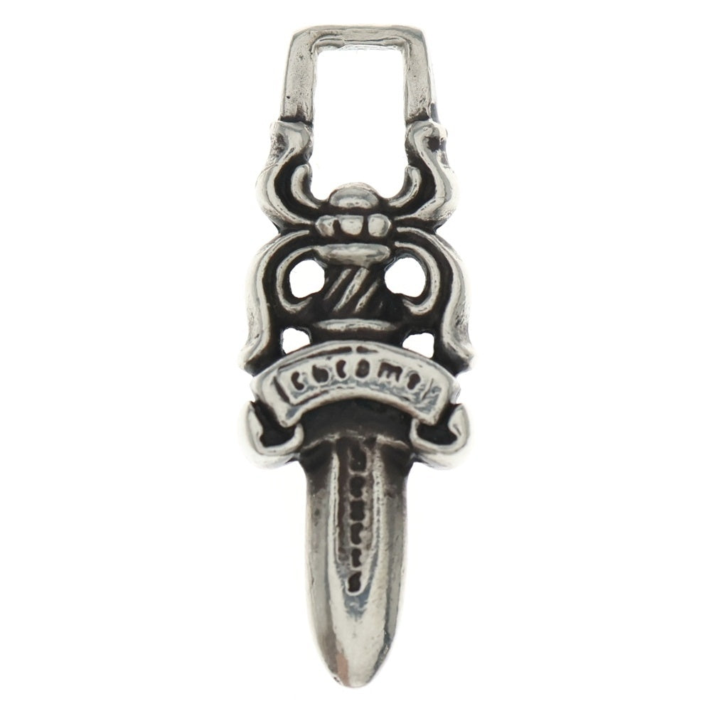 CHROME HEARTS(クロムハーツ) #5 DAGGER ZIP1 ダガージップ シルバーネックレストップ シルバー