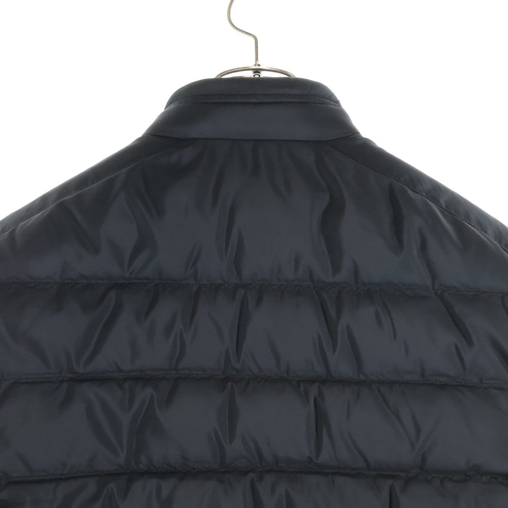 PRADA(プラダ) 23AW アームトライアングルロゴプレート ジップアップナイロンジャケット ブラック SGH071 R232