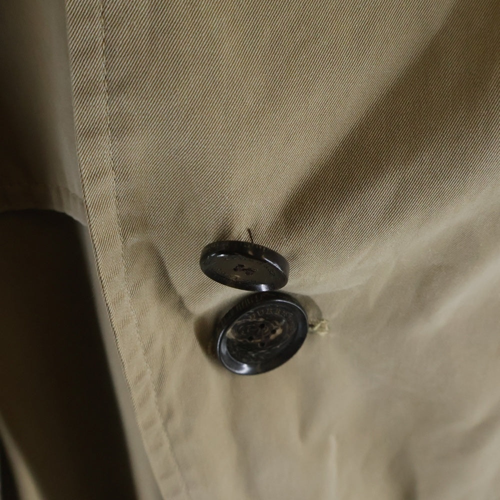 BURBERRY(バーバリー) GBBURLIMCAS 裏地ノバチェック総柄 コットントレンチコート ベージュ 3761561